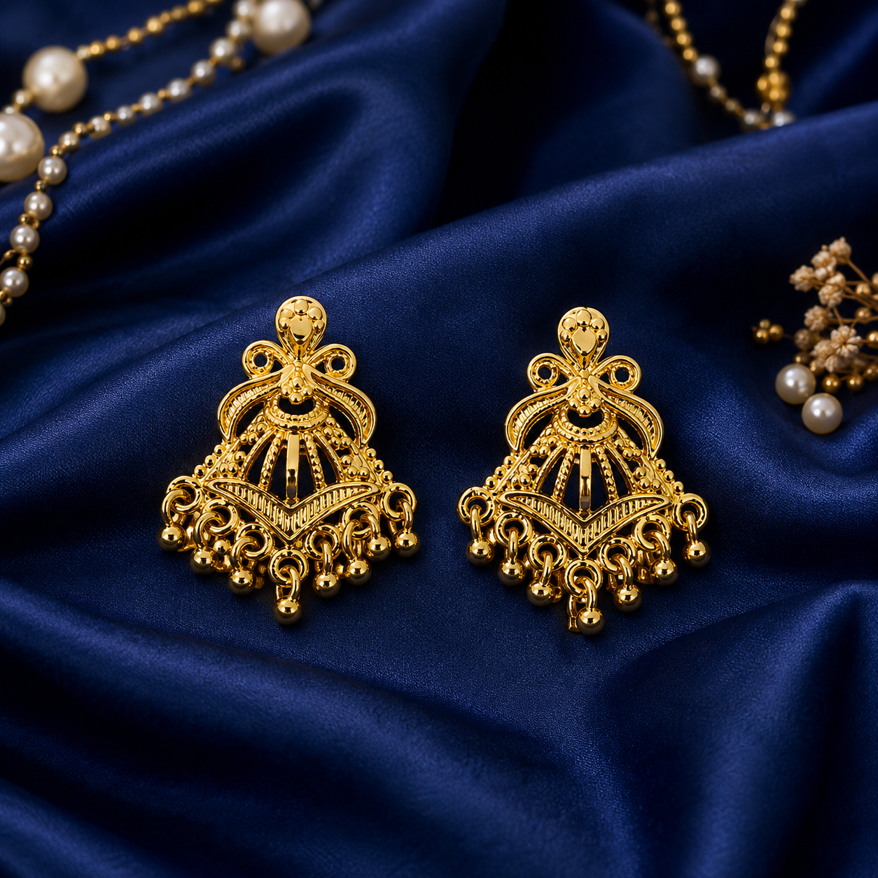 Pearl Bloom Earrings